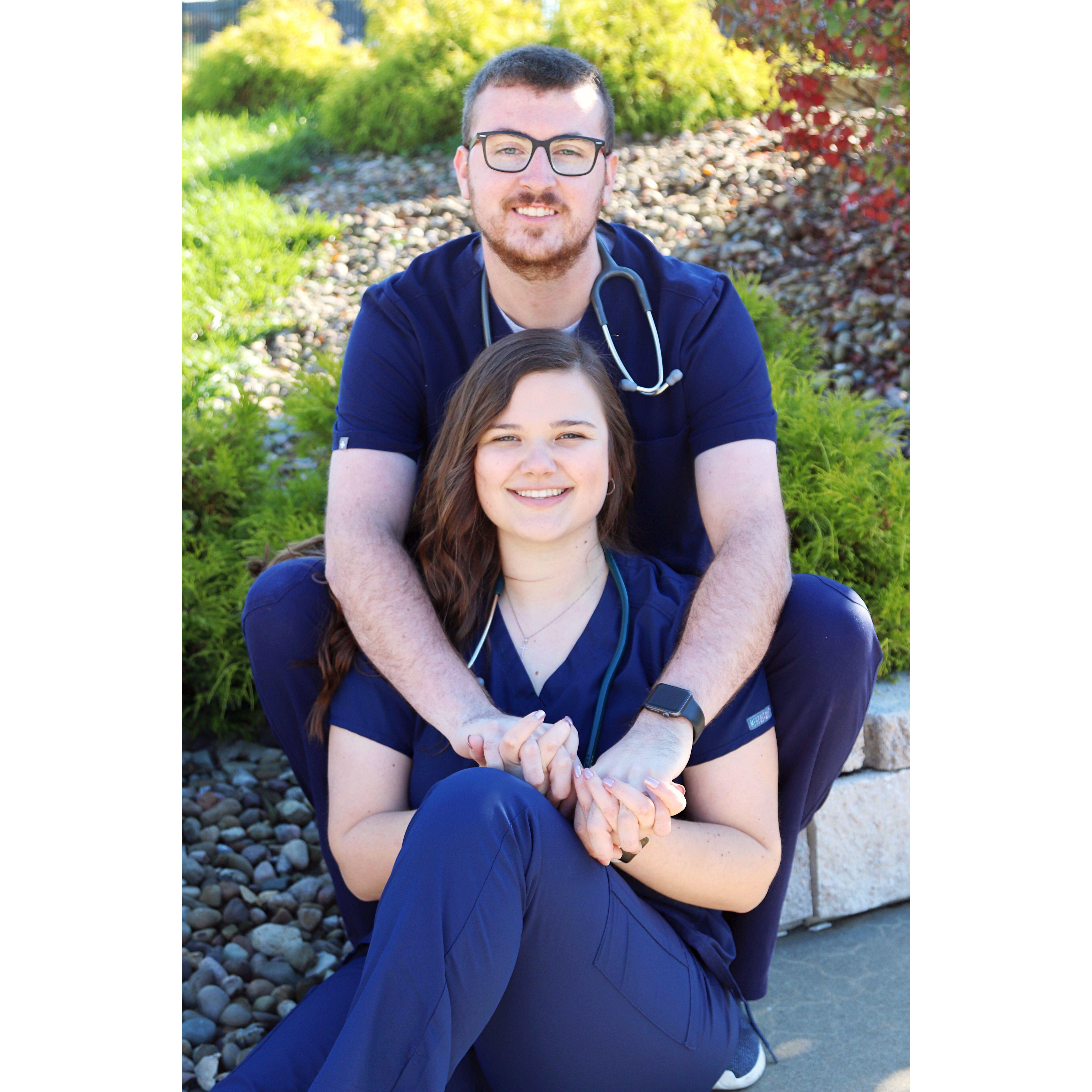 We became Registered Nurses together!