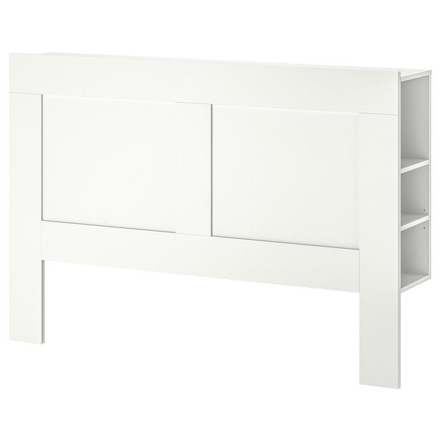 BRIMNES								Headboard with storage compartment, white