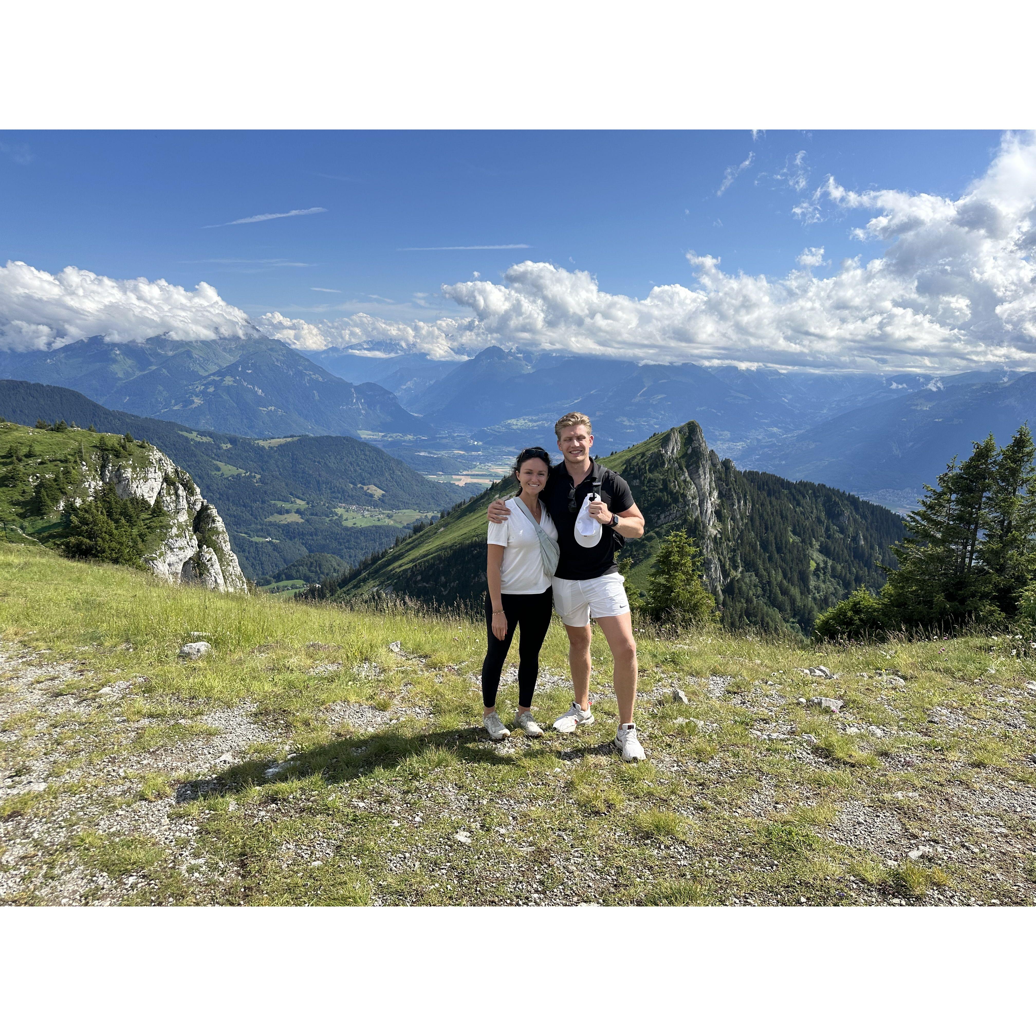Our first trip to Switzerland