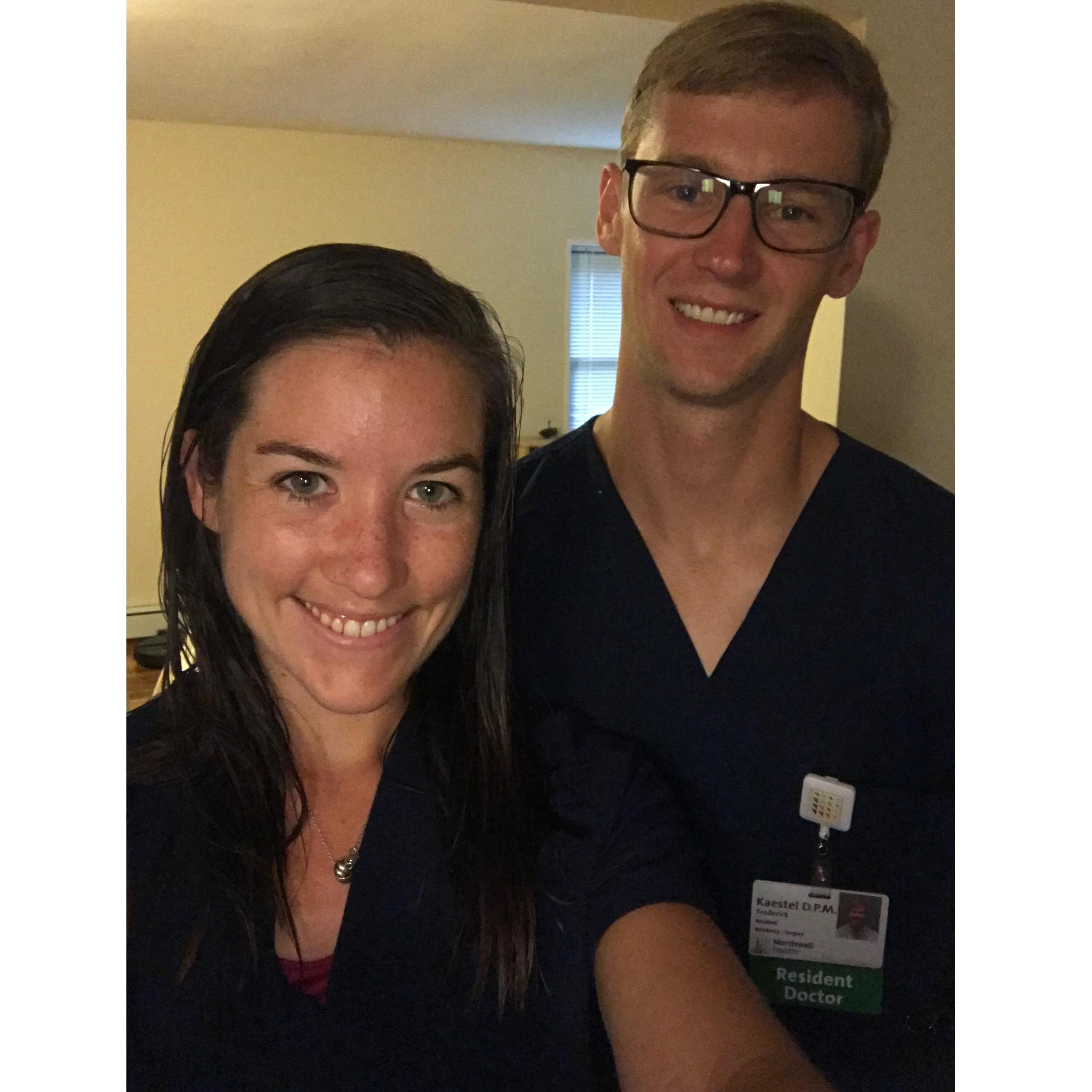first day of residency!