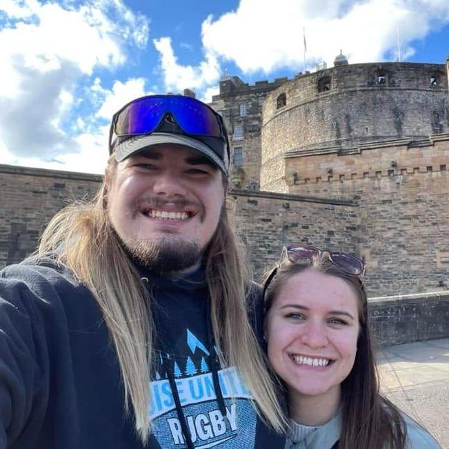 Our first international trip together - Edinburgh!
