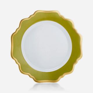 Anna's Palette Meadow Green Salad Plate