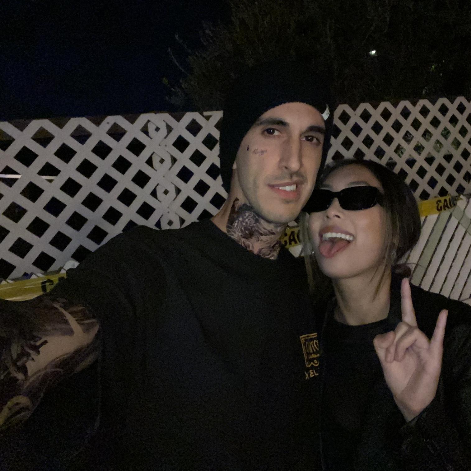 Kourtney and Travis