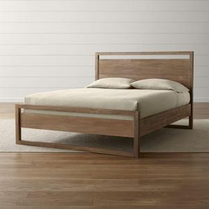 Linea II Natural Queen Bed