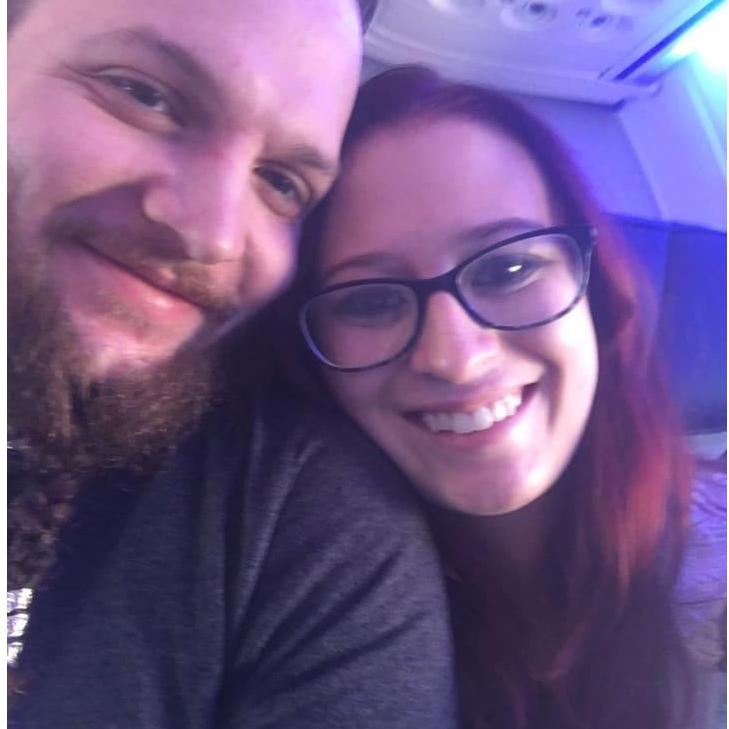 On the plane heading to Universal Studies Florida!