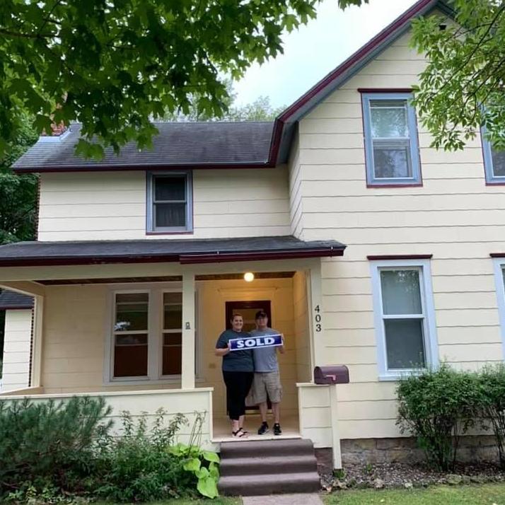 Our first house!