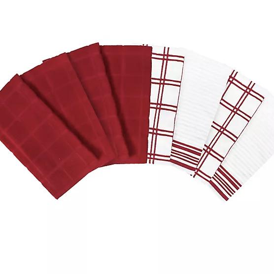 Our Table™ Everyday Assorted Kitchen Towels in Teal (Set of 8)