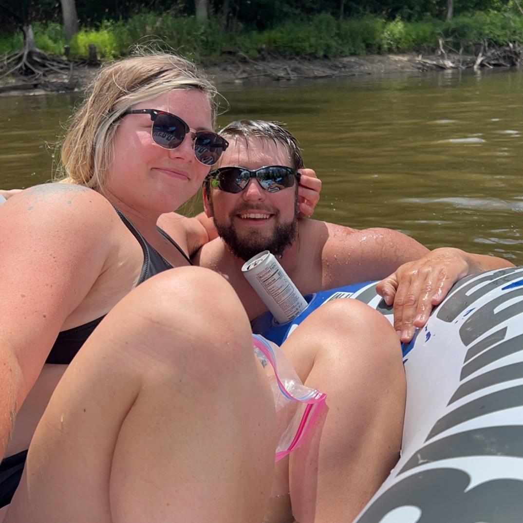 It's hard to get Parker away from work during the summer months so we had to capture the moment.