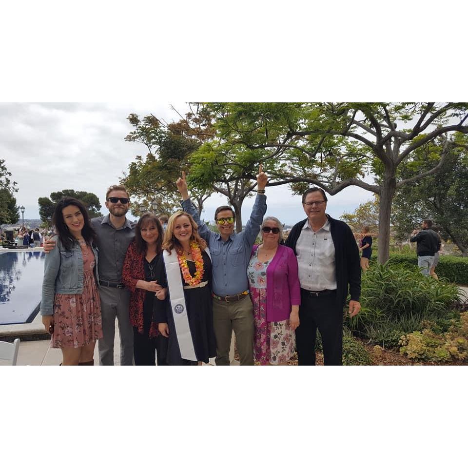 Family at my graduation May 2019