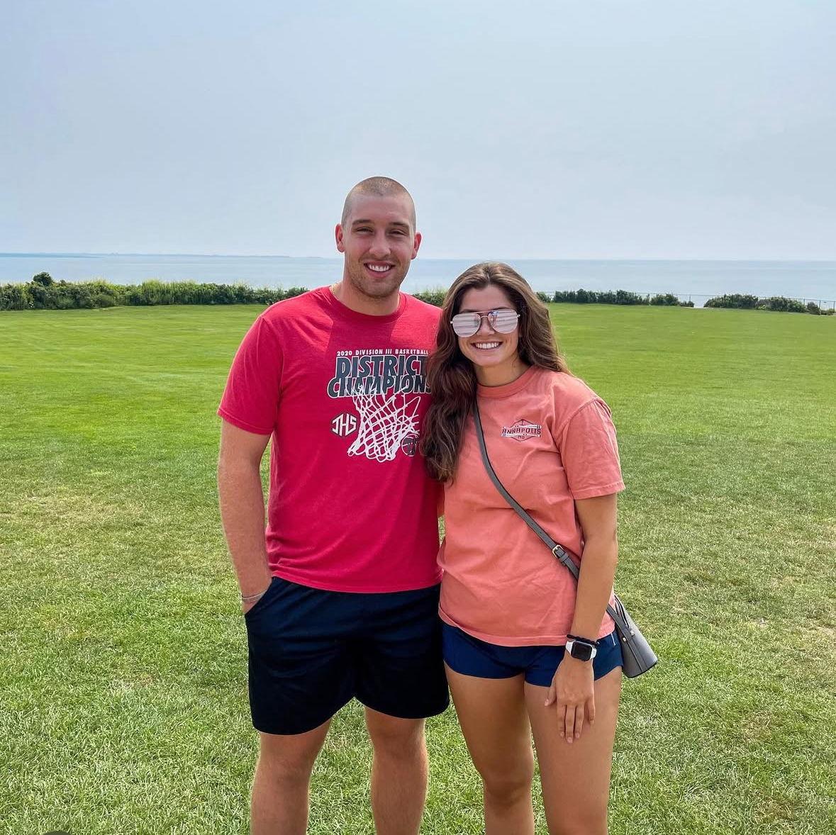Visiting The Breakers in Newport, RI 2021 before dropping Jake off at NAPS