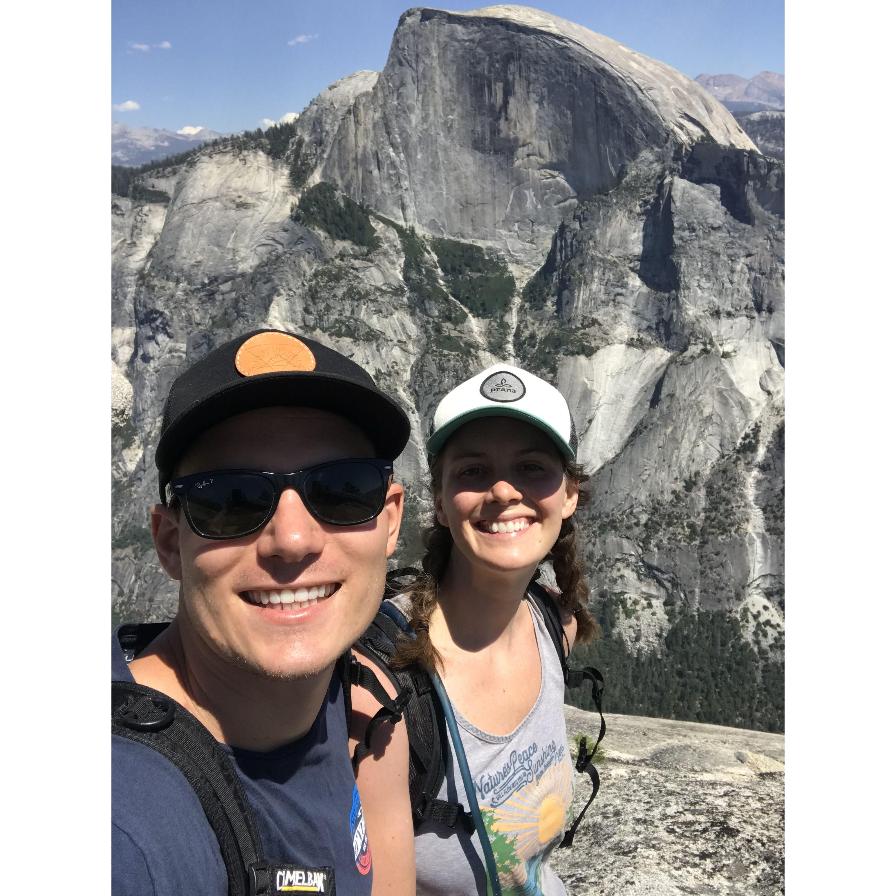 Yosemite hiking is one of our favorite things to do!