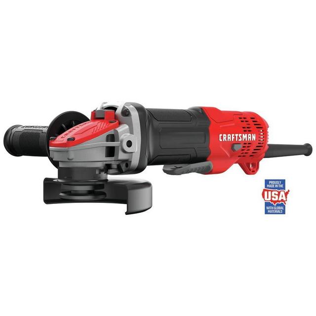 CRAFTSMAN Angle Grinder, Small, 4-1/2-Inch, 7.5-Amp, Tool Only (CMEG200)
