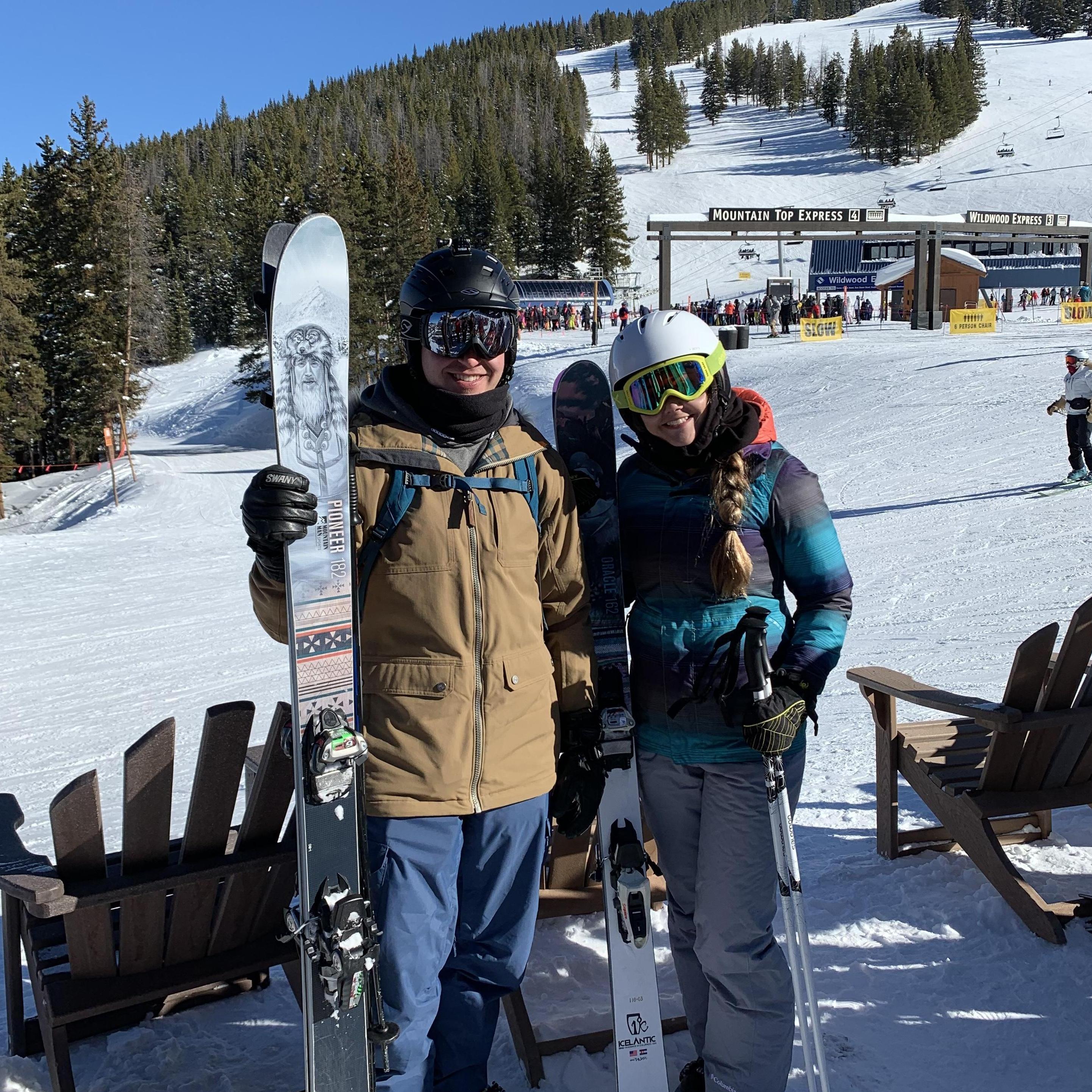 Skiing at Vail!