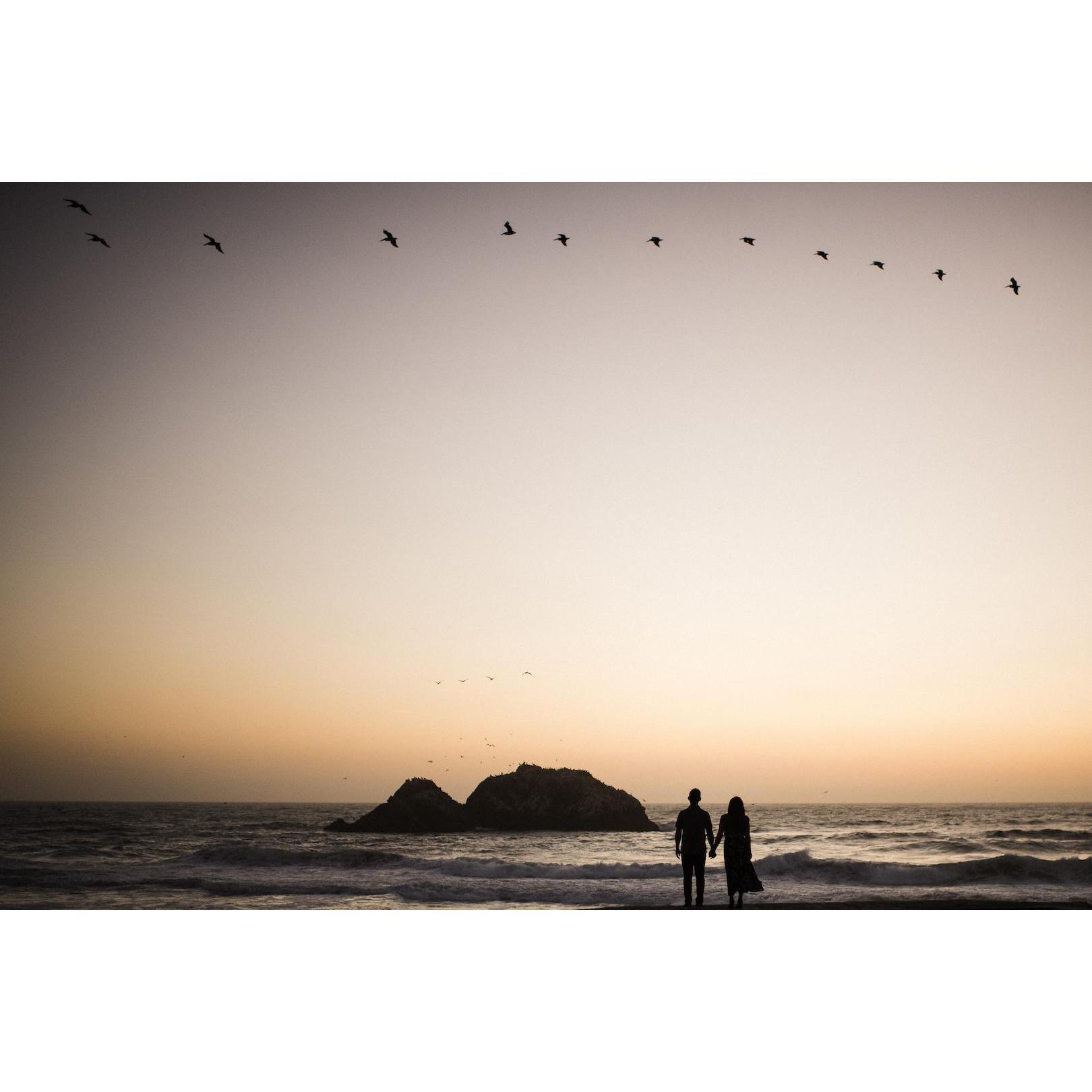 Sunset at Sutro Baths, San Francisco