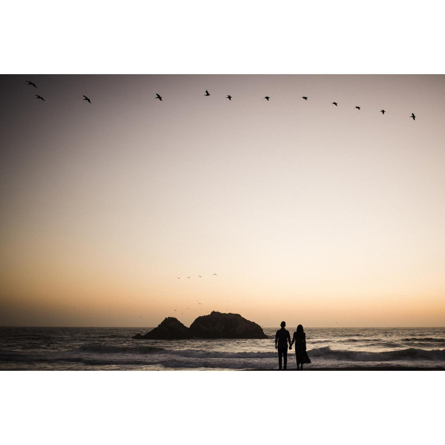 Sunset at Sutro Baths, San Francisco