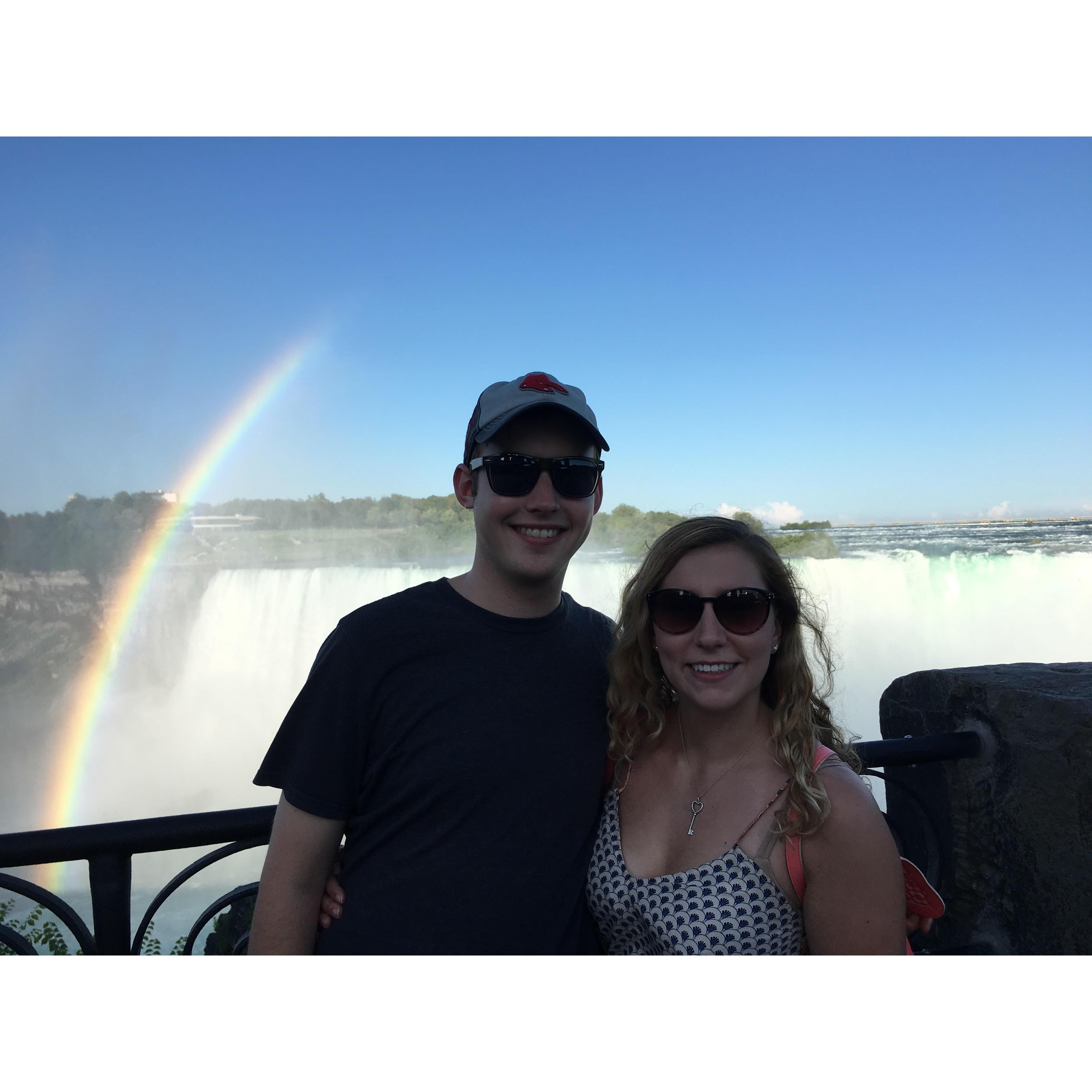Niagara Falls on our July 2016 cross country family road trip