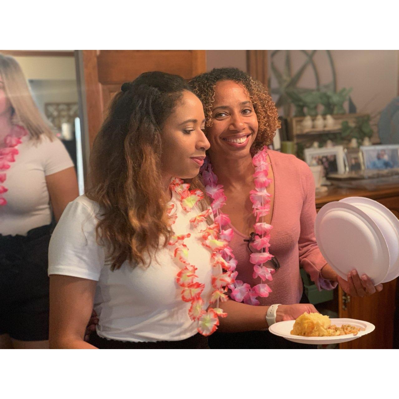 Mom & Bride @the Lū'au
#B&Gshower