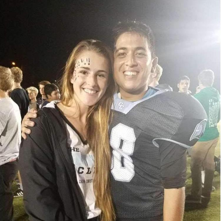 Our very first photo together!