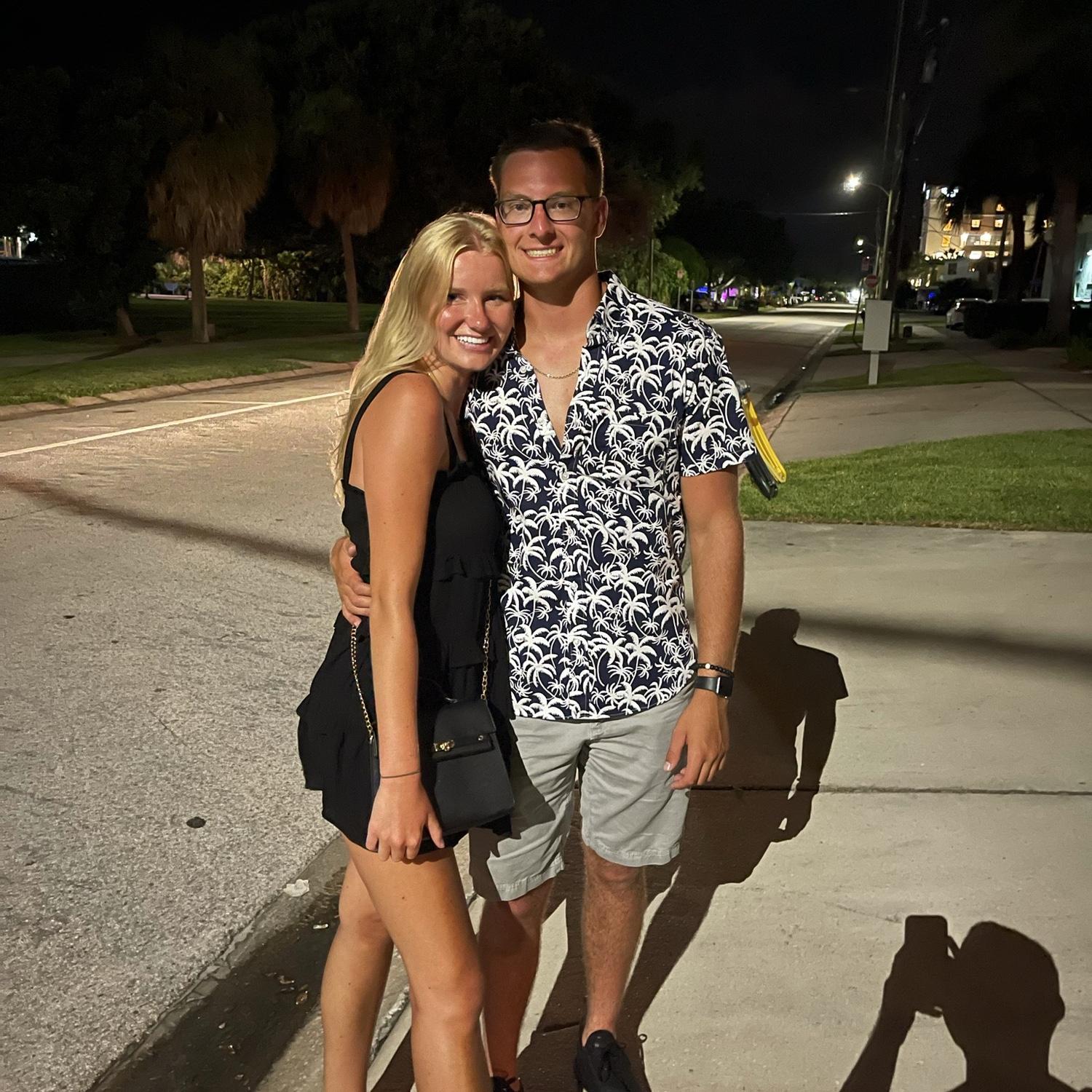 Our first time visiting Florida together - also accompanied with our group of friends!