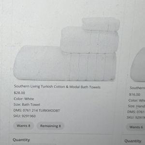 Southern Living Turkish Cotton & Modal Bath Towels | Dillard's/Bath Towels