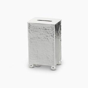HAMMERING CHARITY BOX PLATED