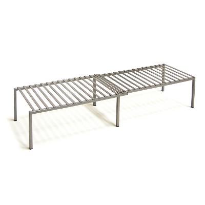 Seville Expandable Cabinet Shelf Organizer Silver