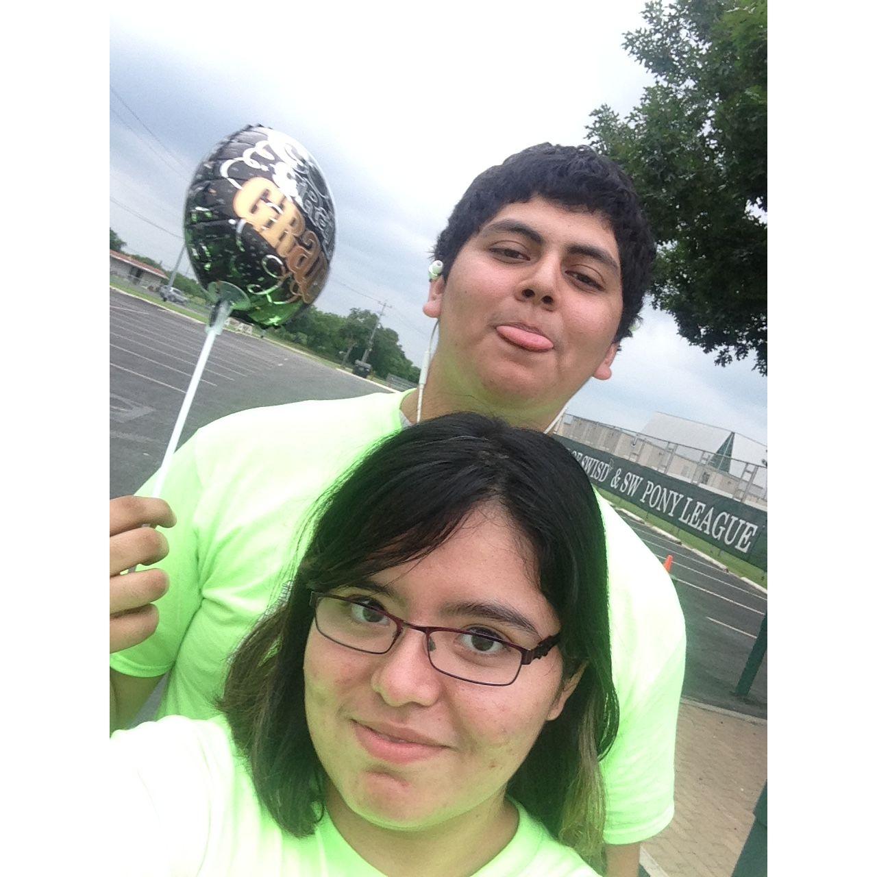 Ok this one is easier on the camera. Our last walk around the campus.