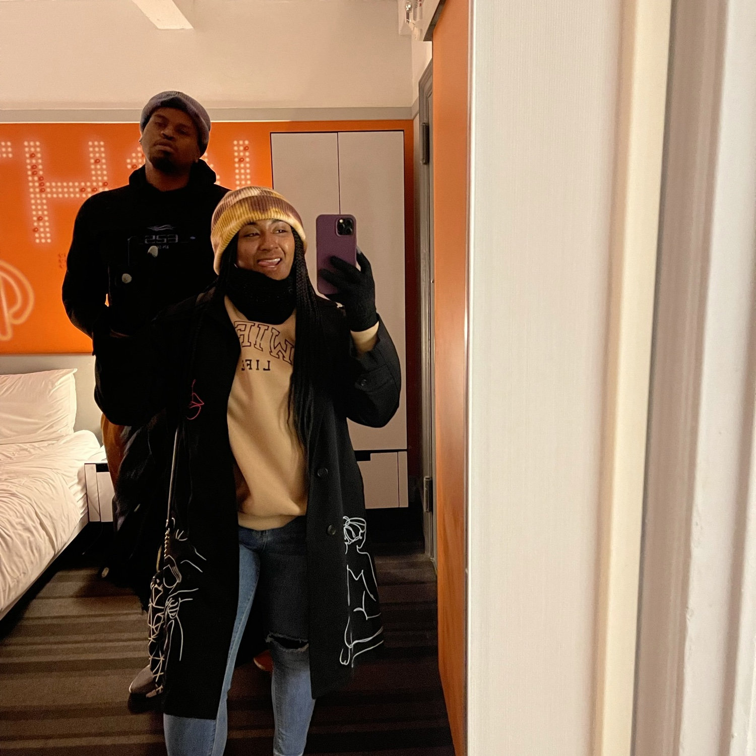 Tori's first trip to NY!