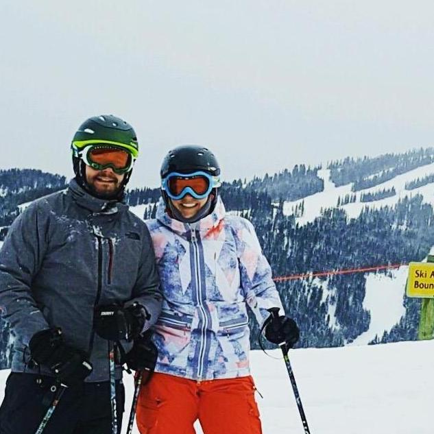 We went skiing in Aspen last spring!