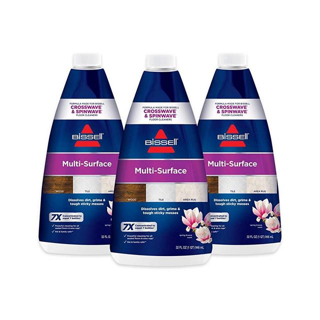 Bissell Crosswave Multi Surface Formula, 3 Pack, 32oz, 96 Fl Oz