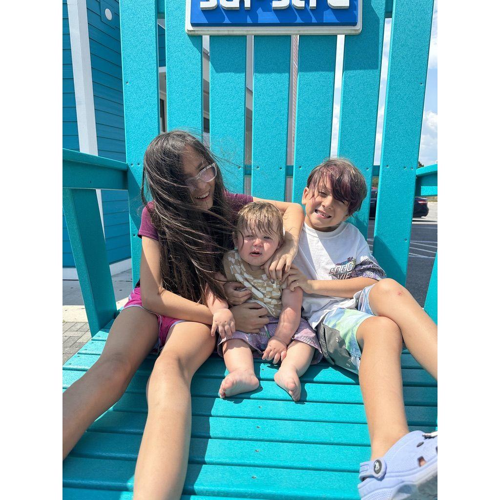 Our heart and soul on one chair!