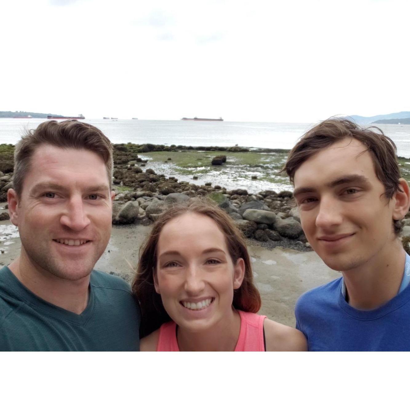 Biking the Stanley Park Seawall with G