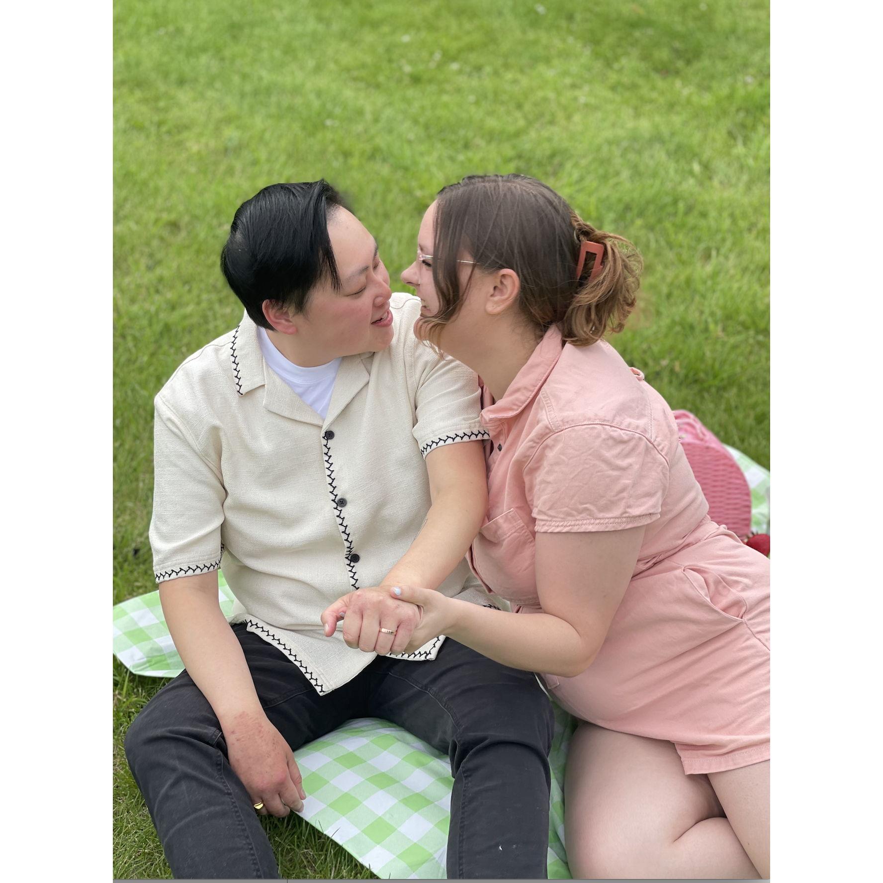 Anna's proposal: Fiancés!