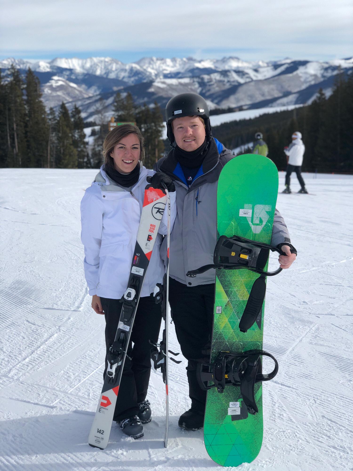 Skiing in Beaver Creek, 2018!