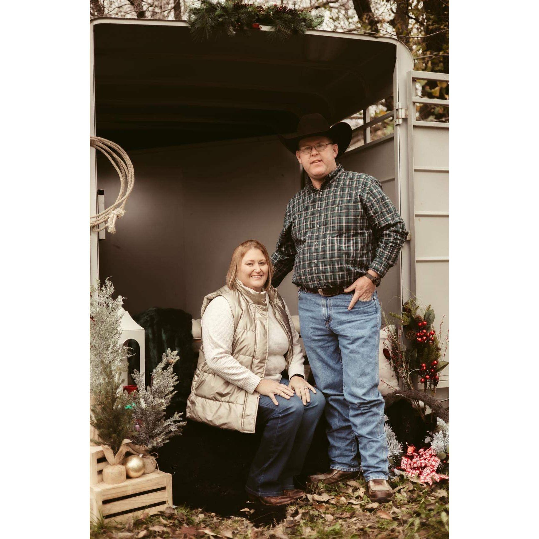 Our first photo shoot! Christmas 2023