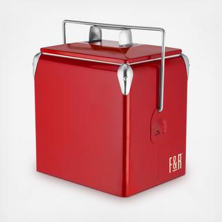 Vintage Metal Cooler