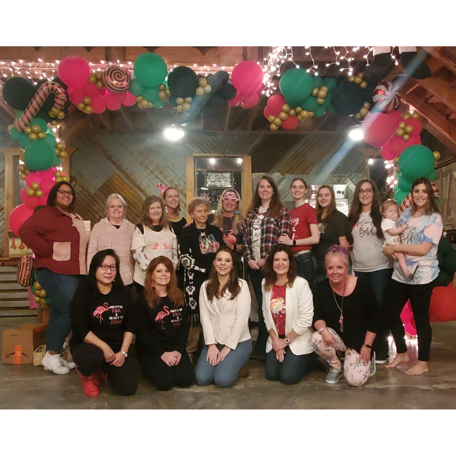 "My Aunt Haley's Christmas party." - Alexis