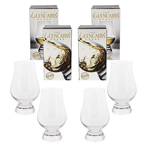 Glencairn Crystal Whiskey Glass, 4 Pack Gift Set