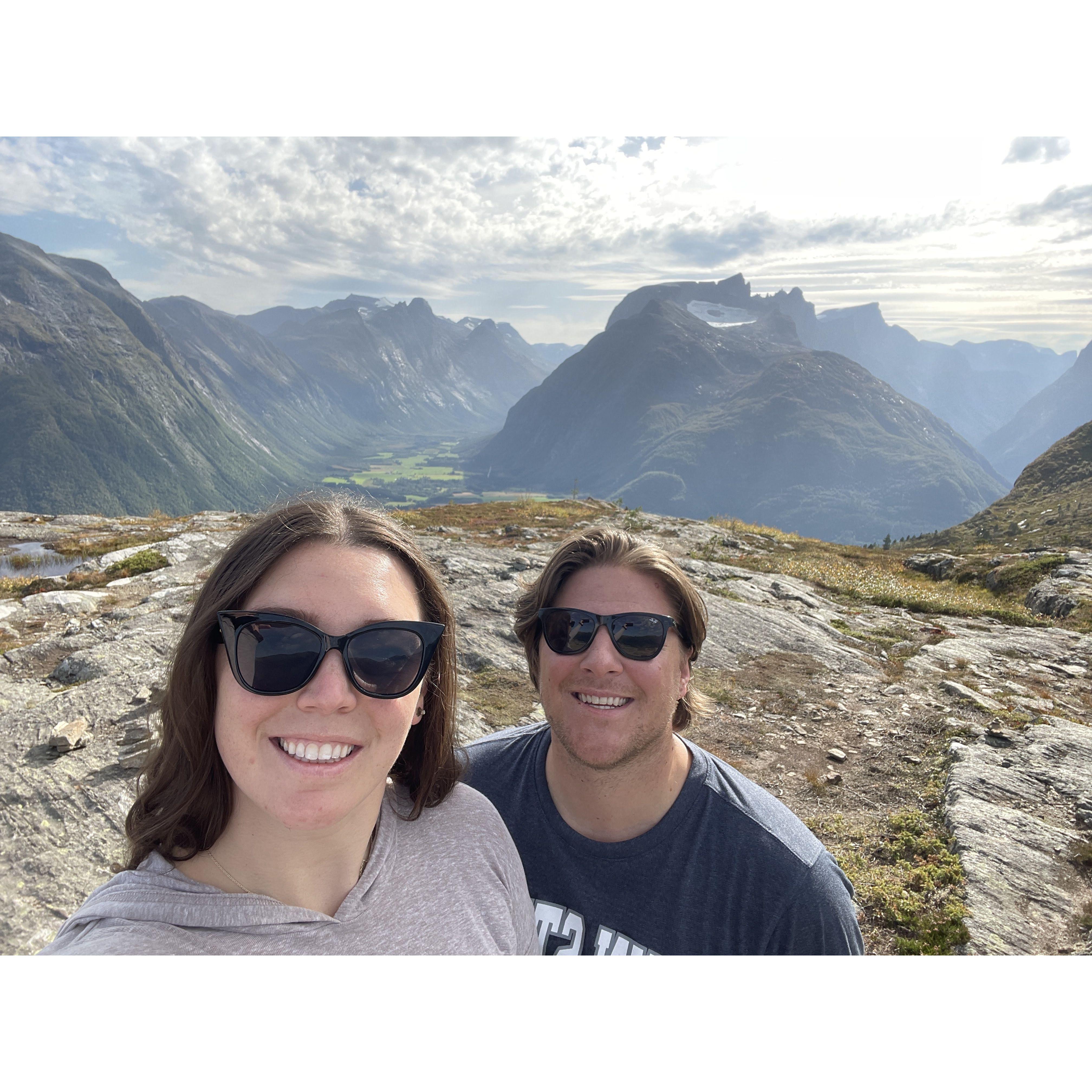 Romsdalseggen, Norway September 2023