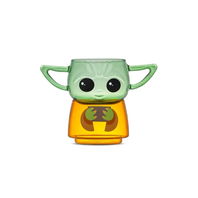 JoyJolt Star Wars™ Stackable Character Collection Grogu Stackable Glasses - 8 oz