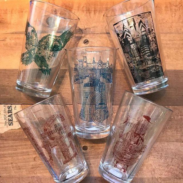Philly Pint Glasses
