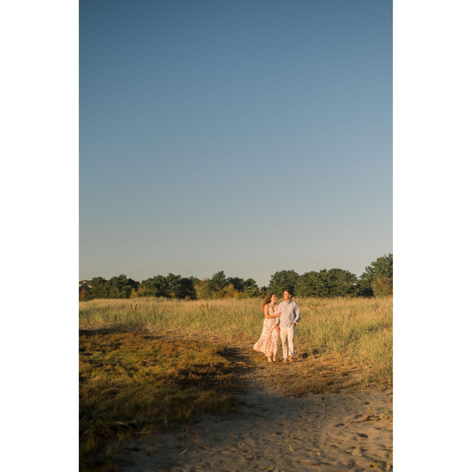 Engagement photoshoot Oct 2021 - Ogunquit, ME