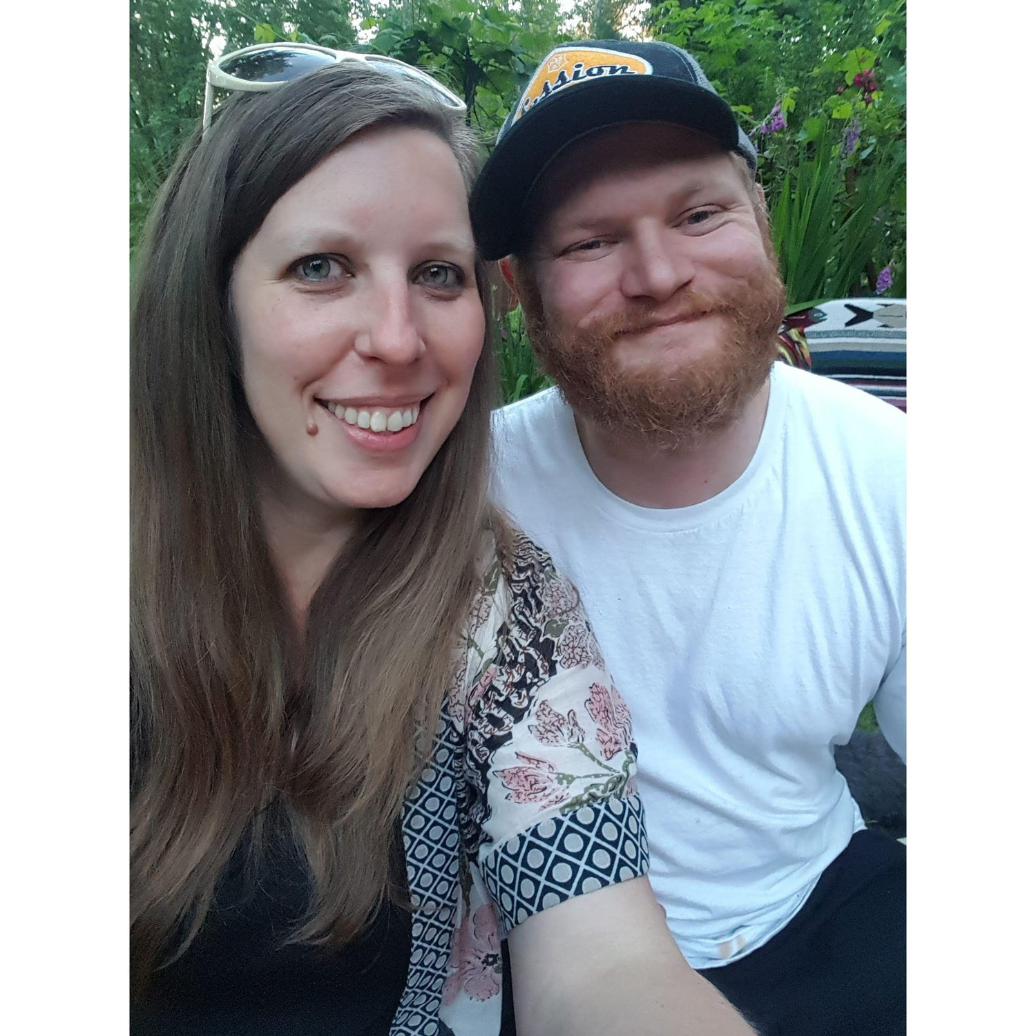 Our first camping together.