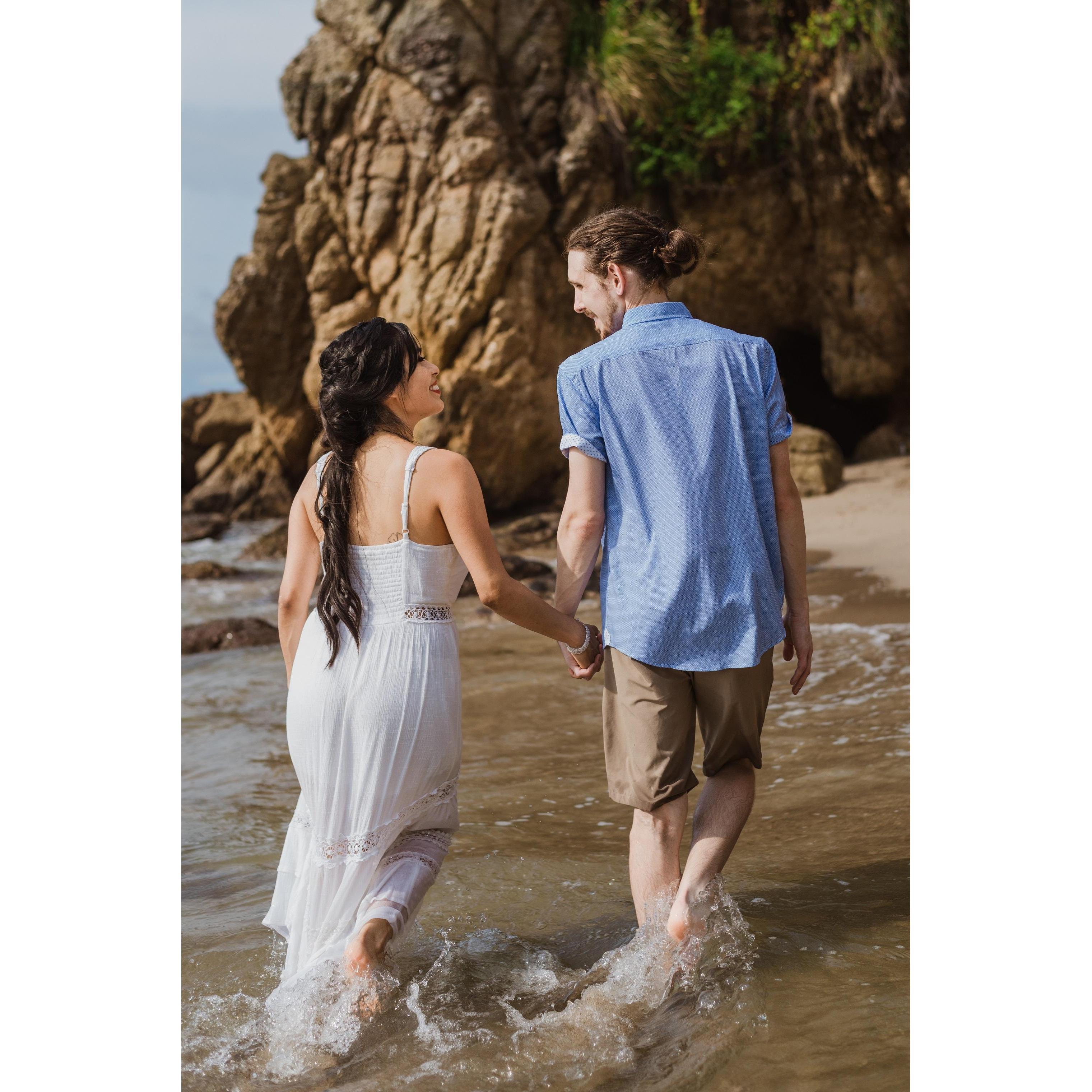 Engagement photos! Amapas Beach PV Aug '21