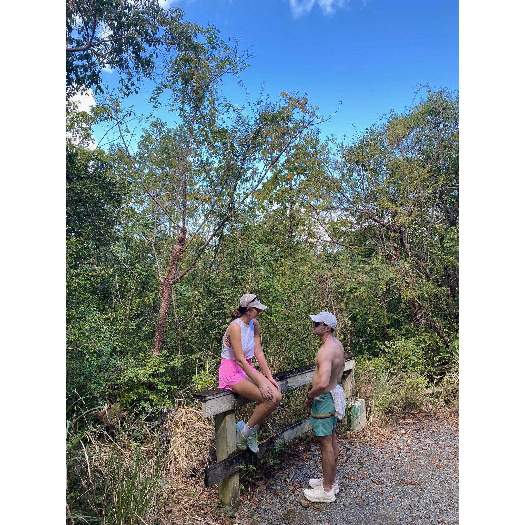 Hike in St. Thomas