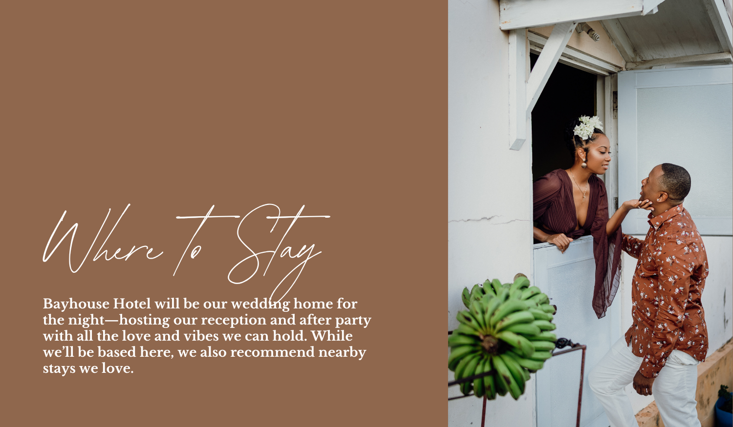 The Wedding Website of Kered Clement and Don Phillip