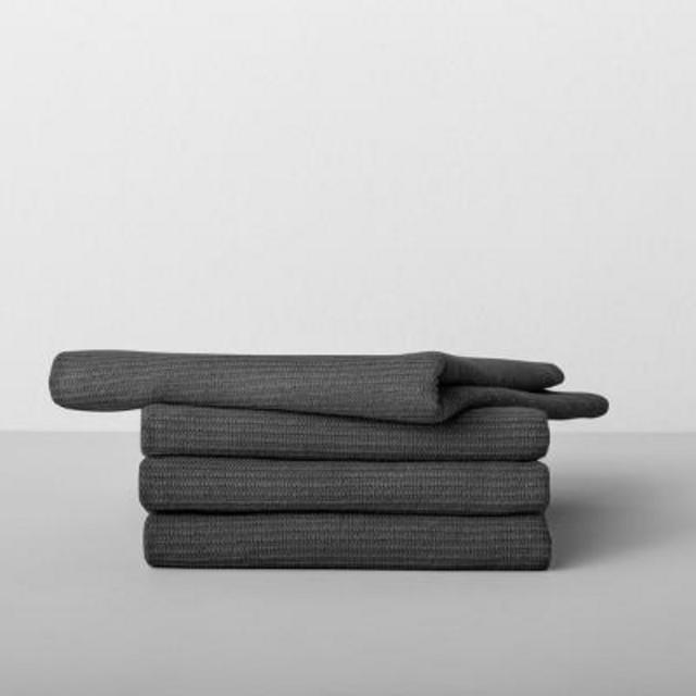 4pk Barmop Towel Dark Gray - Made By Design™