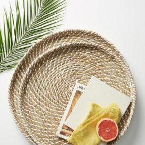 Seagrass Tray Set