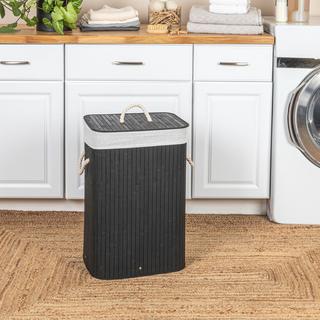 Bamboo Laundry 19-Gallon Hamper with Rope Handle