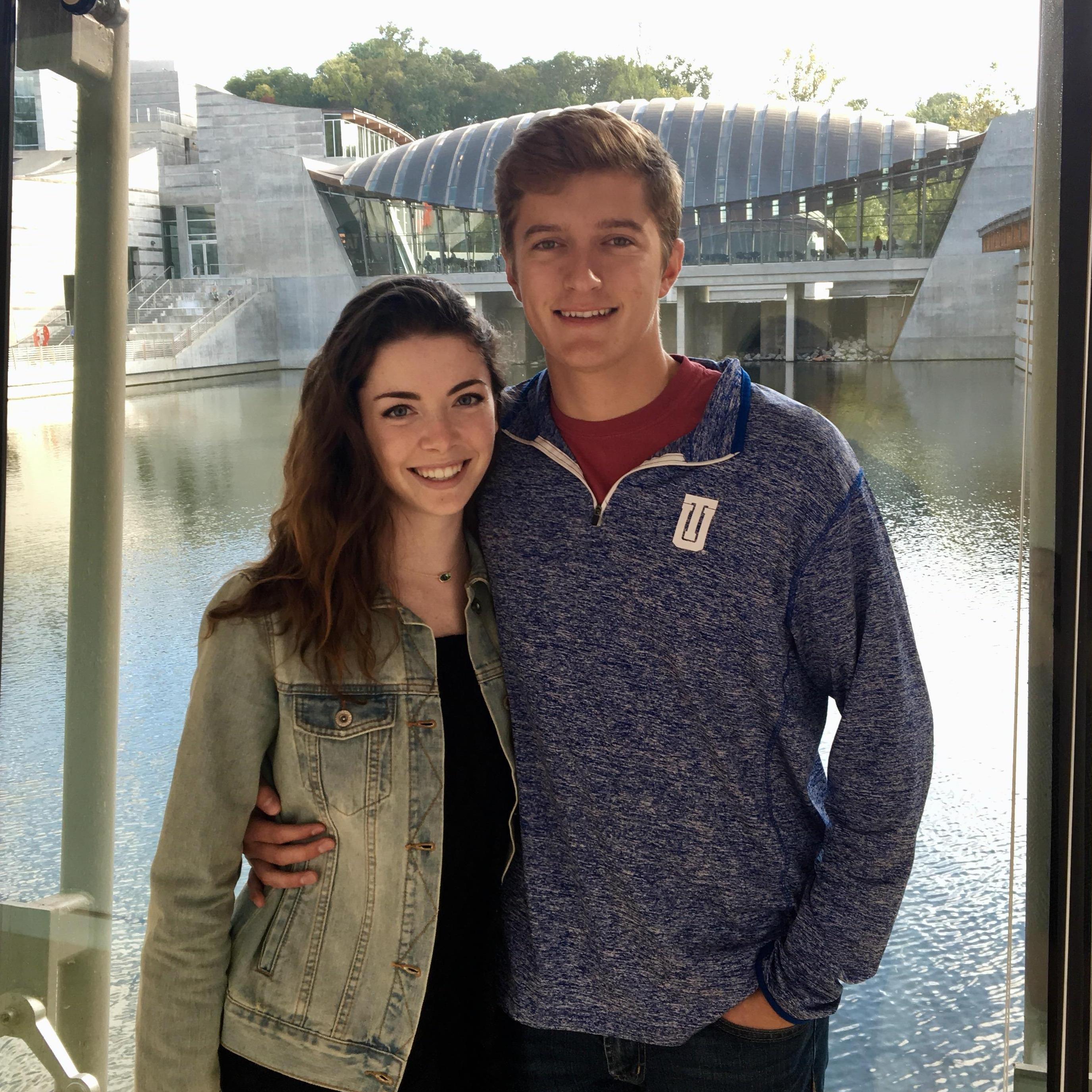 Our first trip to Crystal Bridges, over 5 years ago!